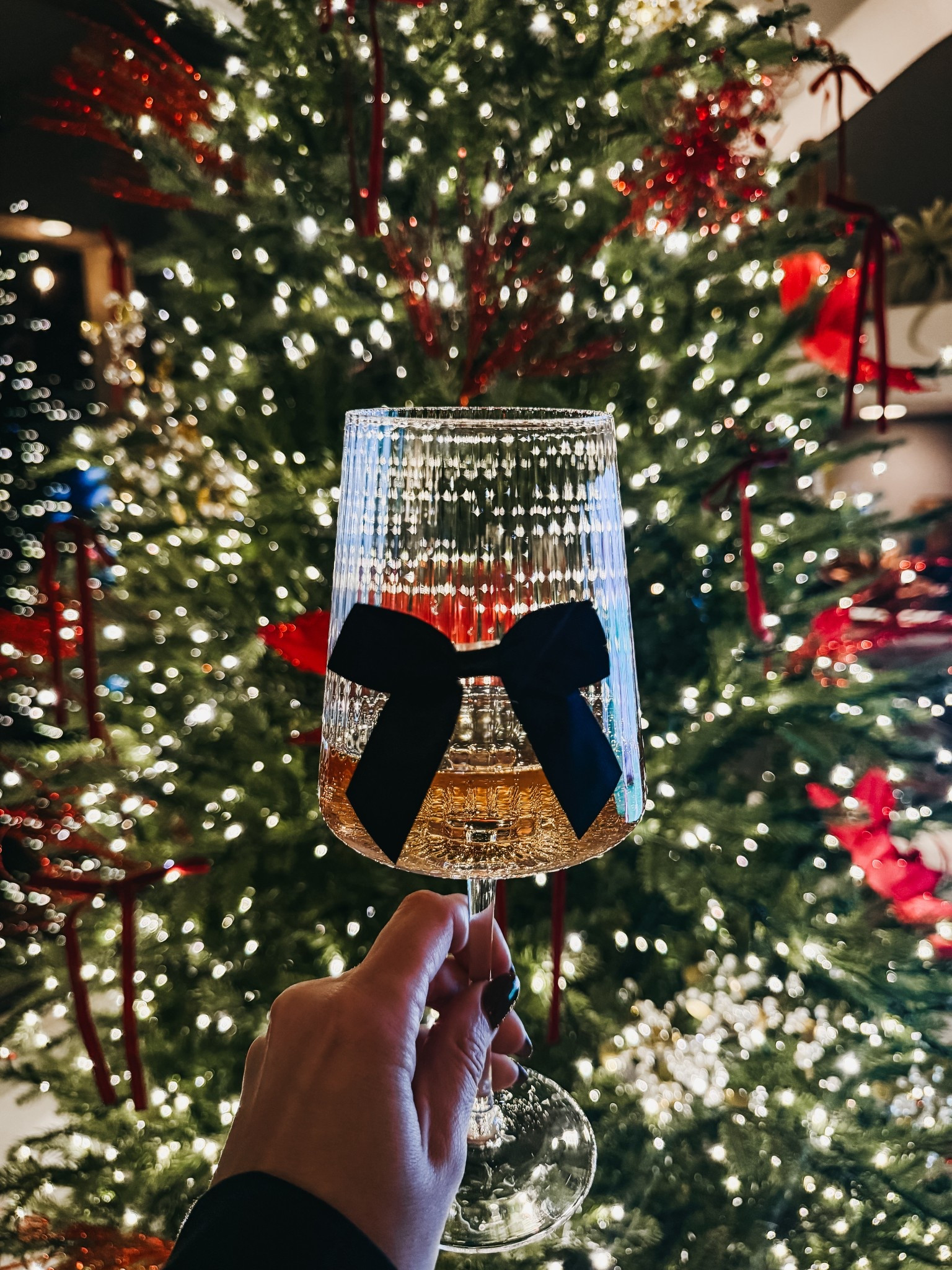 Stick on ribbon bows for your wine glass! 

Got this 50 pack for under $10 and they are so cute and easy to use!! 🖤🎀

#LTKHome #LTKFindsUnder50 #LTKSaleAlert