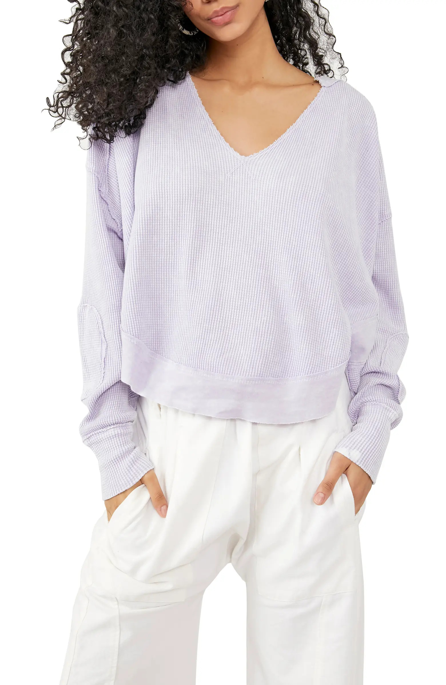 Free People Owen Thermal Knit Top | Nordstrom | Nordstrom