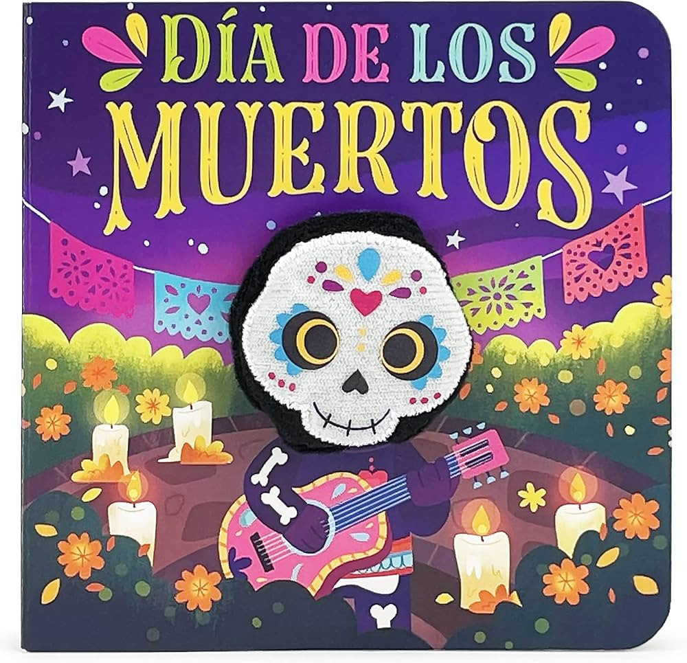 Dia de los Muertos, Day of the Dead Children's Finger Puppet Board Book, Ages 1-4 | Amazon (US)