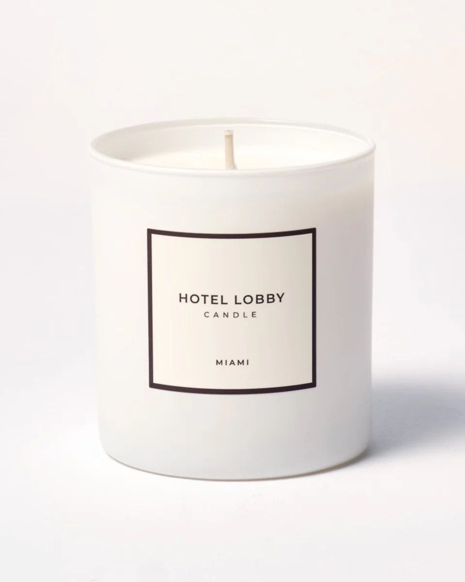 Miami Candle | Hotel Lobby Candle