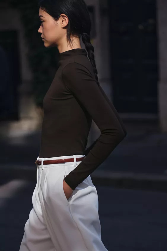 TURTLENECK T-SHIRT | Zara US