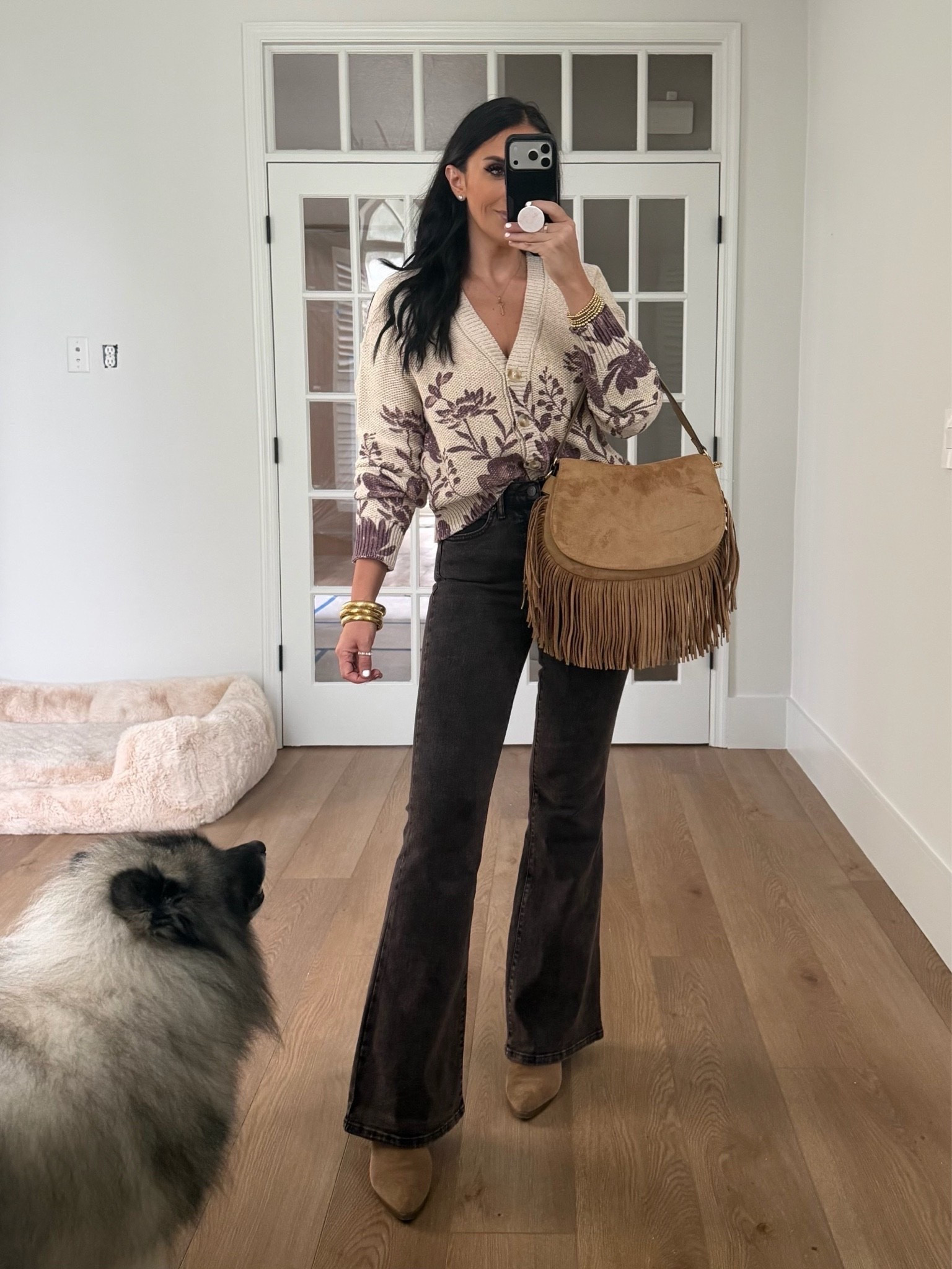 Jessica Simpson Women's Savana Cardigan. Jessica Simpson Women's Daisy Fitted Flare. Scenario Women's Saddle Bag