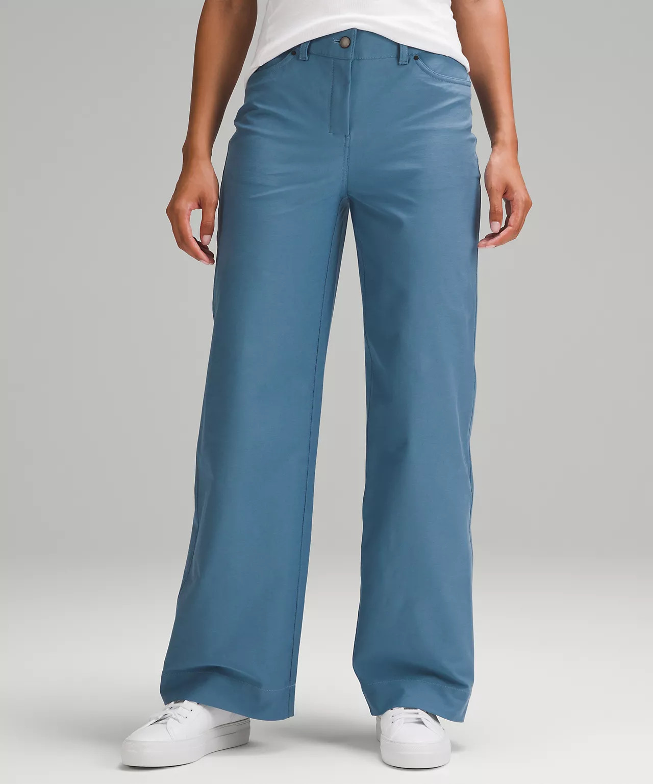 City Sleek 5 Pocket High-Rise Wide-Leg Pant Full Length *Light Utilitech | Women's Trousers | lul... | Lululemon (US)