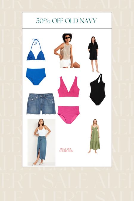 Old Navy is having such an insane sale! Everything from dresses to shorts to swimsuits! You won’t find a better deal! 

#LTKSaleAlert #LTKTravel #LTKSwim
