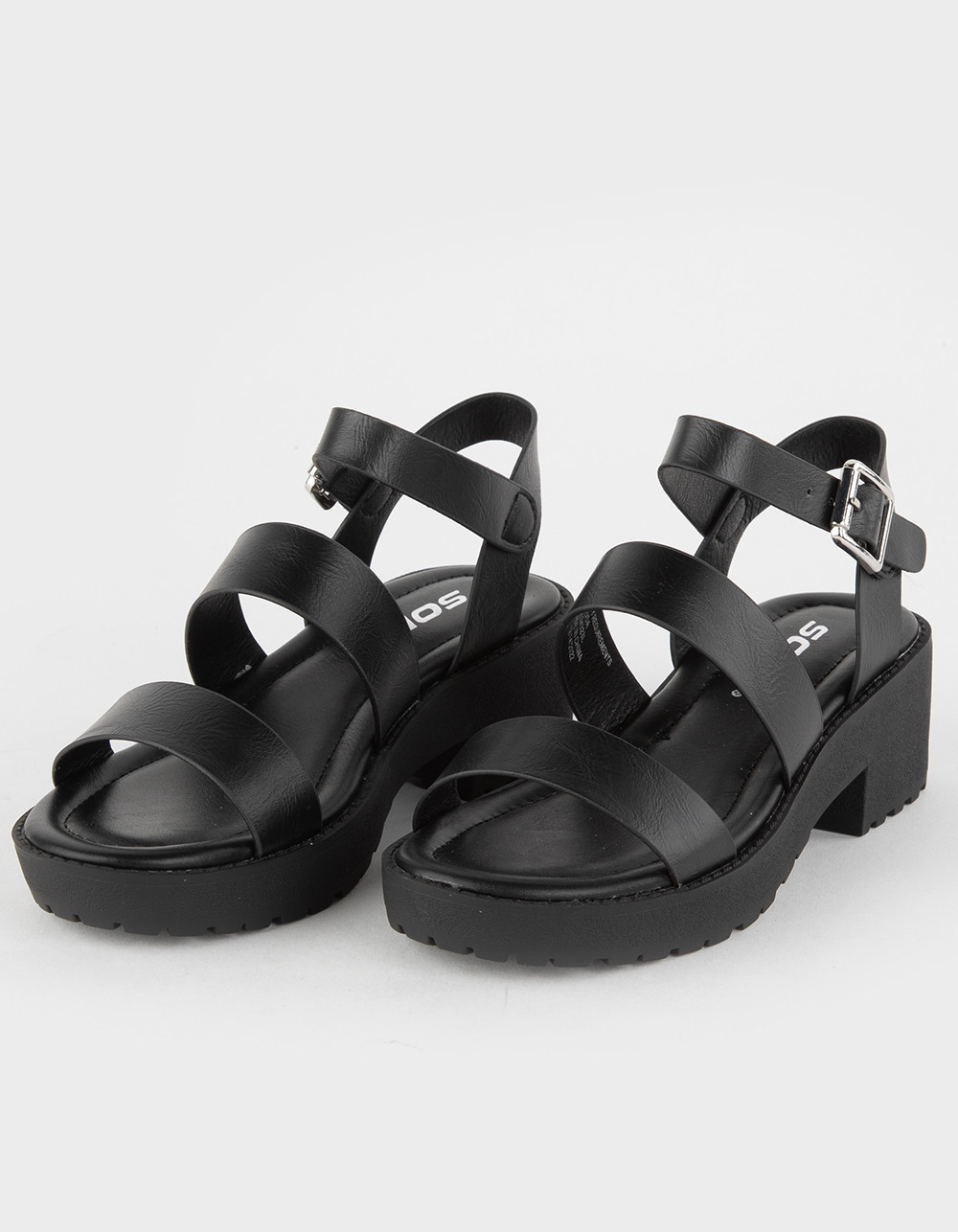 SODA Strappy Platform Girls Sandals | Tillys