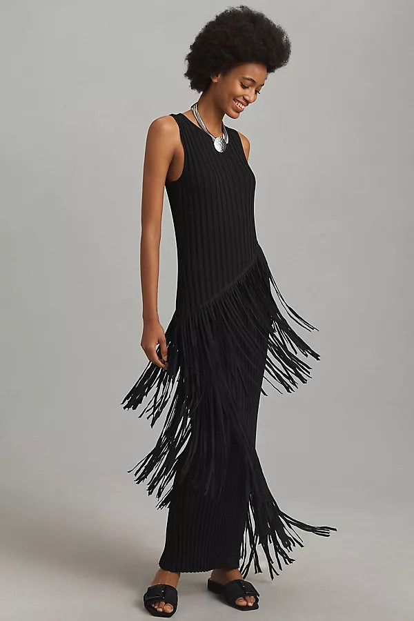 SIMONMILLER Spiral Knit Maxi Dress | Anthropologie (US)