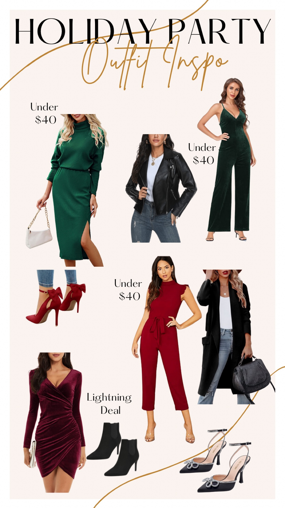 ✨Holiday Party Outfit Inspo✨

Cute Holiday Party options, all from Amazon!

#LTKshoecrush #LTKHoliday #LTKstyletip