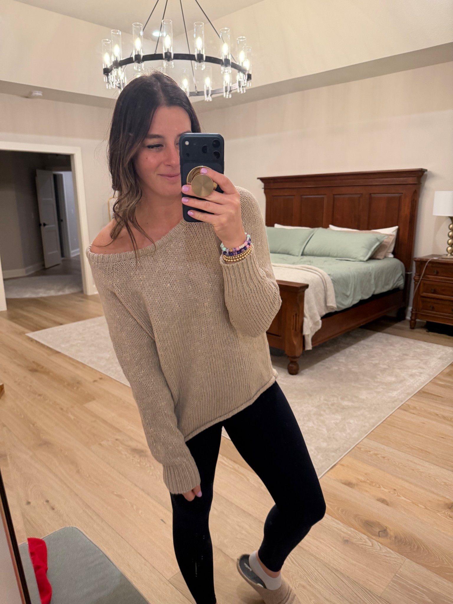 I recommend sizing up in this sweater, this is a medium but I prefer a larger size. 

#LTKSaleAlert #LTKFindsUnder50 #LTKSeasonal