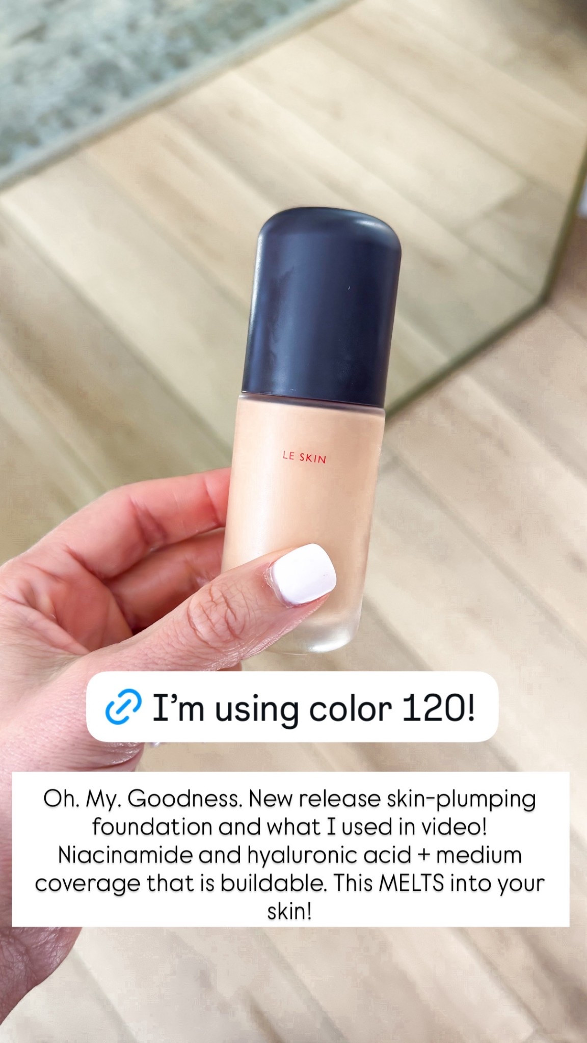 M.ph by Mary Phillips Le Skin weightless serum foundation - I did shade 120 W! This MELTS in your skin! Skin plumping foundation! Clean beauty finds. 

#LTKmorningroutine #LTKBeauty #LTKselfcare