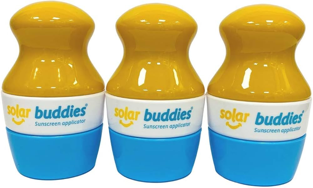 Triple Blue Solar Buddies Refillable Roll On Sponge Applicator For Kids, Adults, Families, Travel... | Amazon (CA)