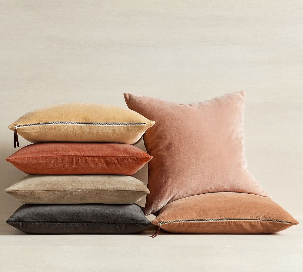 Everywhere Velvet Pillow Cover | Pottery Barn (US)