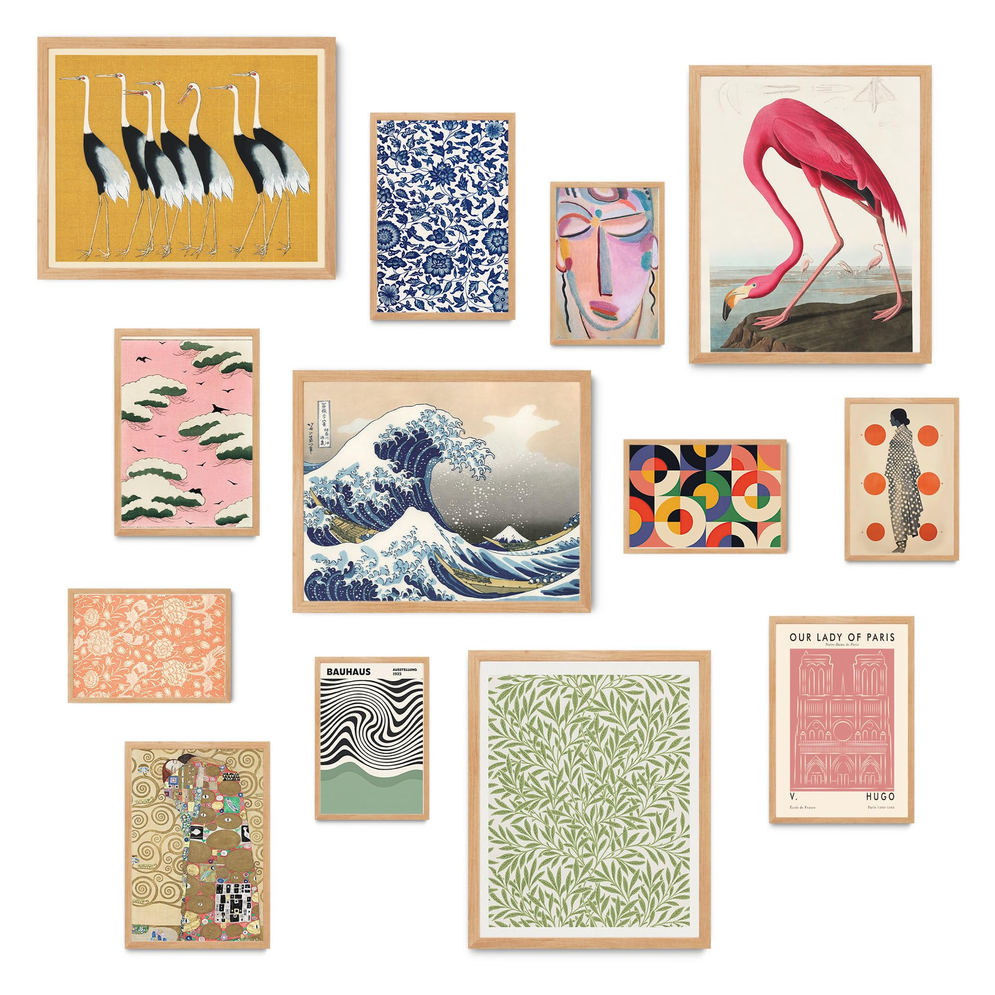 Fardes Maximalist Decor for Eclectic Home Decor, 13pcs Aesthetic Wall Decor for Funky Decor, Gall... | Amazon (US)