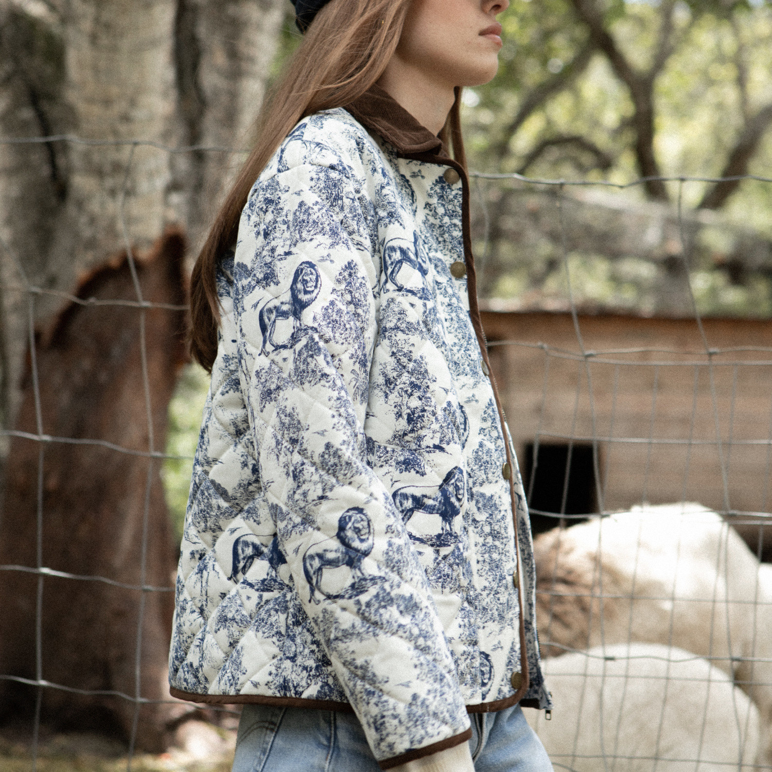 Toile Barn Style Jacket | EllandEmm
