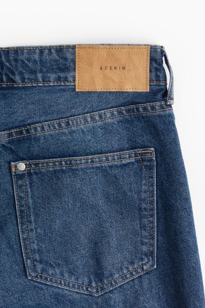 Baggy Wide Low Jeans - Dark denim blue - Ladies | H&M US | H&M (US + CA)