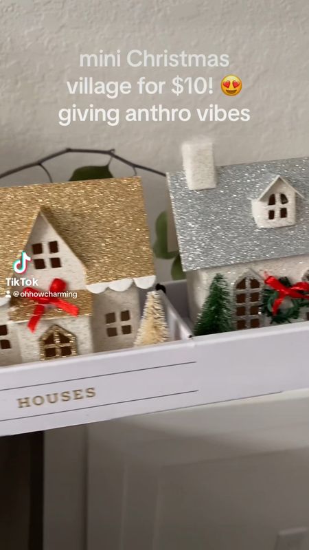 Mini Christmas village!! How cute is this target find?! It’s giving anthro vibes

Christmas decor, under $20 Christmas finds, target Christmas finds, Christmas village, mini Christmas village, Christmas houses 

#LTKHolidaySale #LTKHoliday #LTKSeasonal