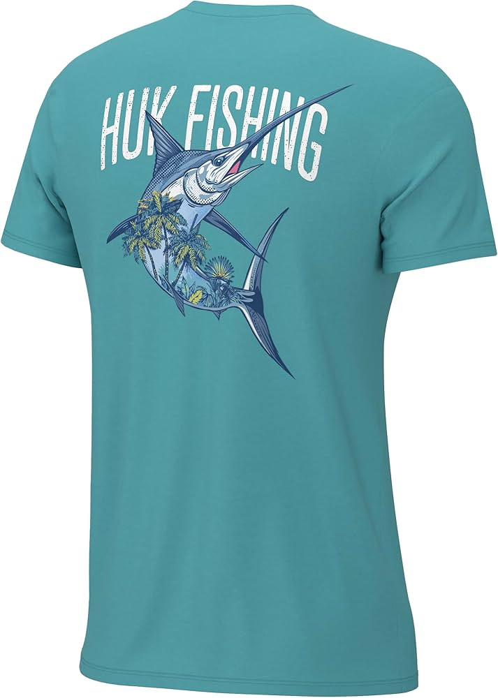 HUK Boys' Short Sleeve Performance Tee, Kids Fishing T-Shirt | Amazon (US)