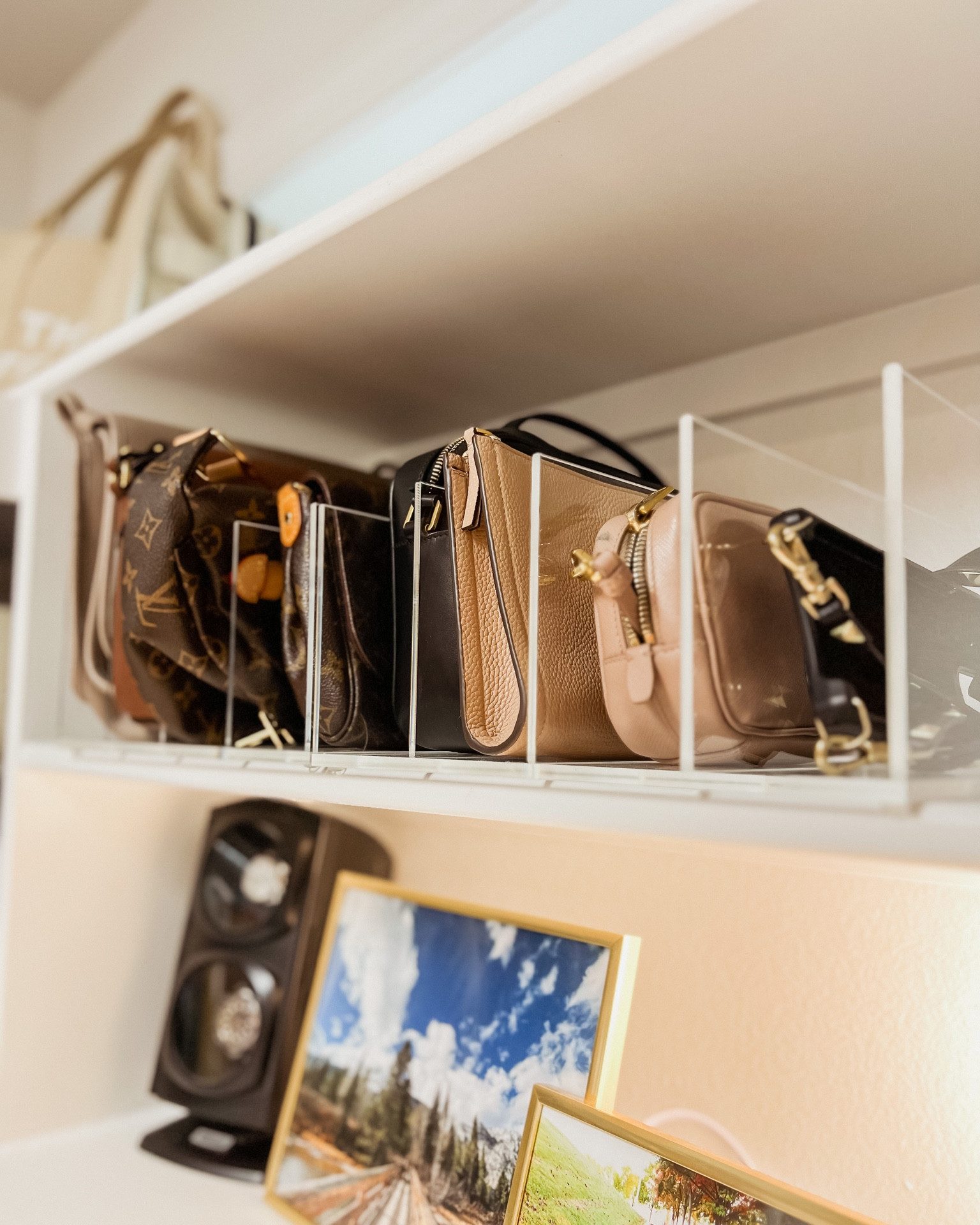 Purse organizer, purse organization, handbag storage, handbag organization, new year organization, the container store, home style, home organization 

#LTKunder50 #LTKsalealert #LTKhome