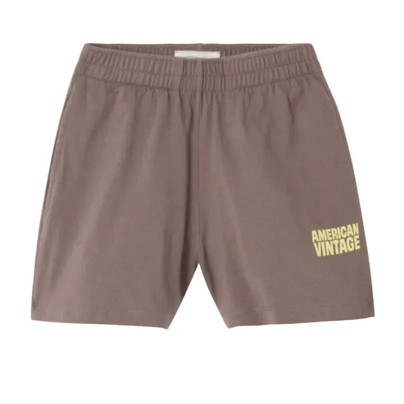 AMERICAN VINTAGE KIDS SHORTS GIXY - ASH | Shop.app