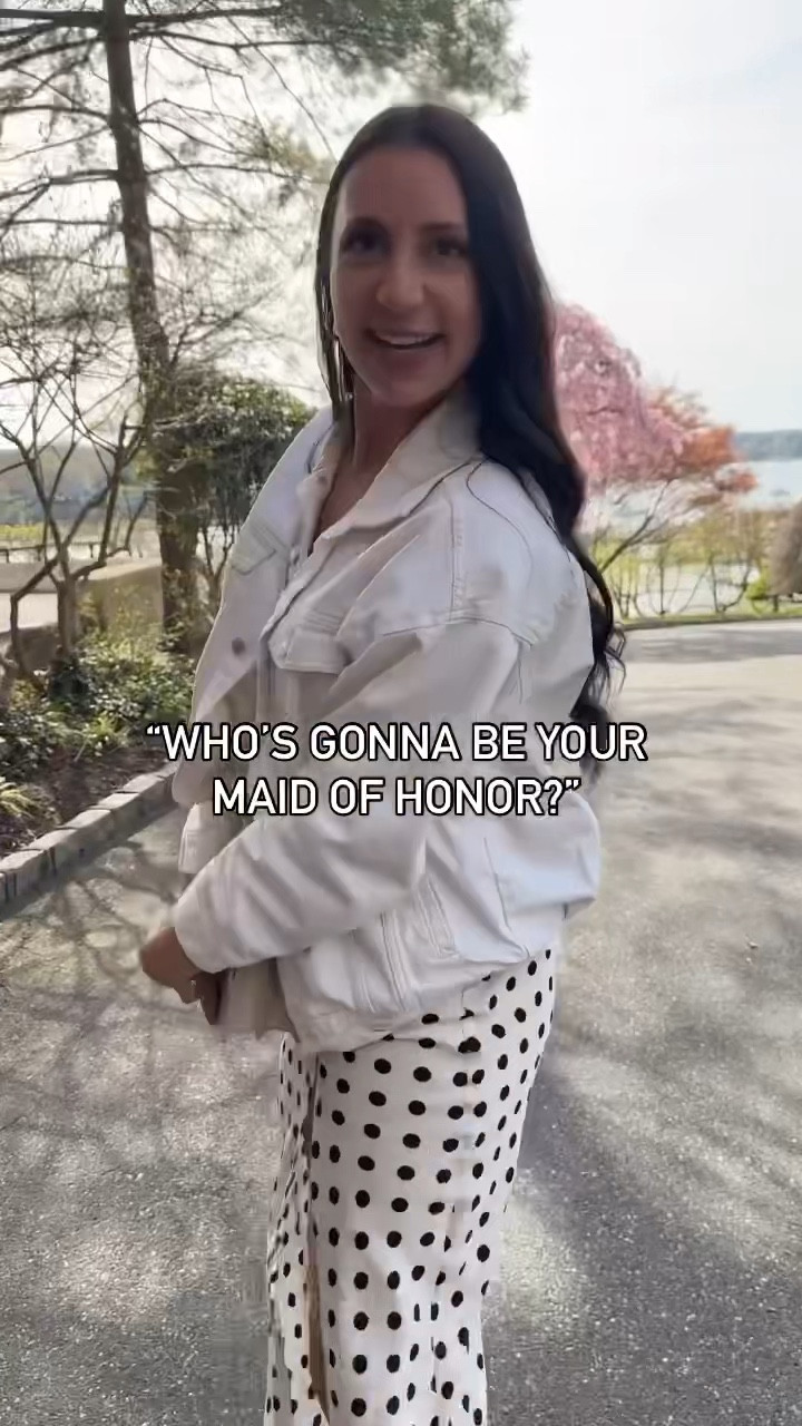 I already wrote my speech, so….

Wearing the cutest polka dot maxi dress! My white denim jacket just sold out from Meshki but I’ll link similars. These Jeffrey Campbell black sandals are a great spring and summer shoe! 

#LTKSeasonal #LTKStyleTip #LTKShoeCrush