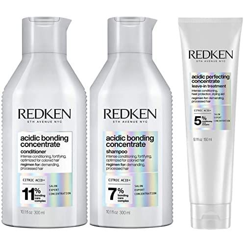 Redken Acidic Bonding Concentrate Conditioner for Damaged Hair with Concentrate Shampoo and Perfe... | Amazon (US)