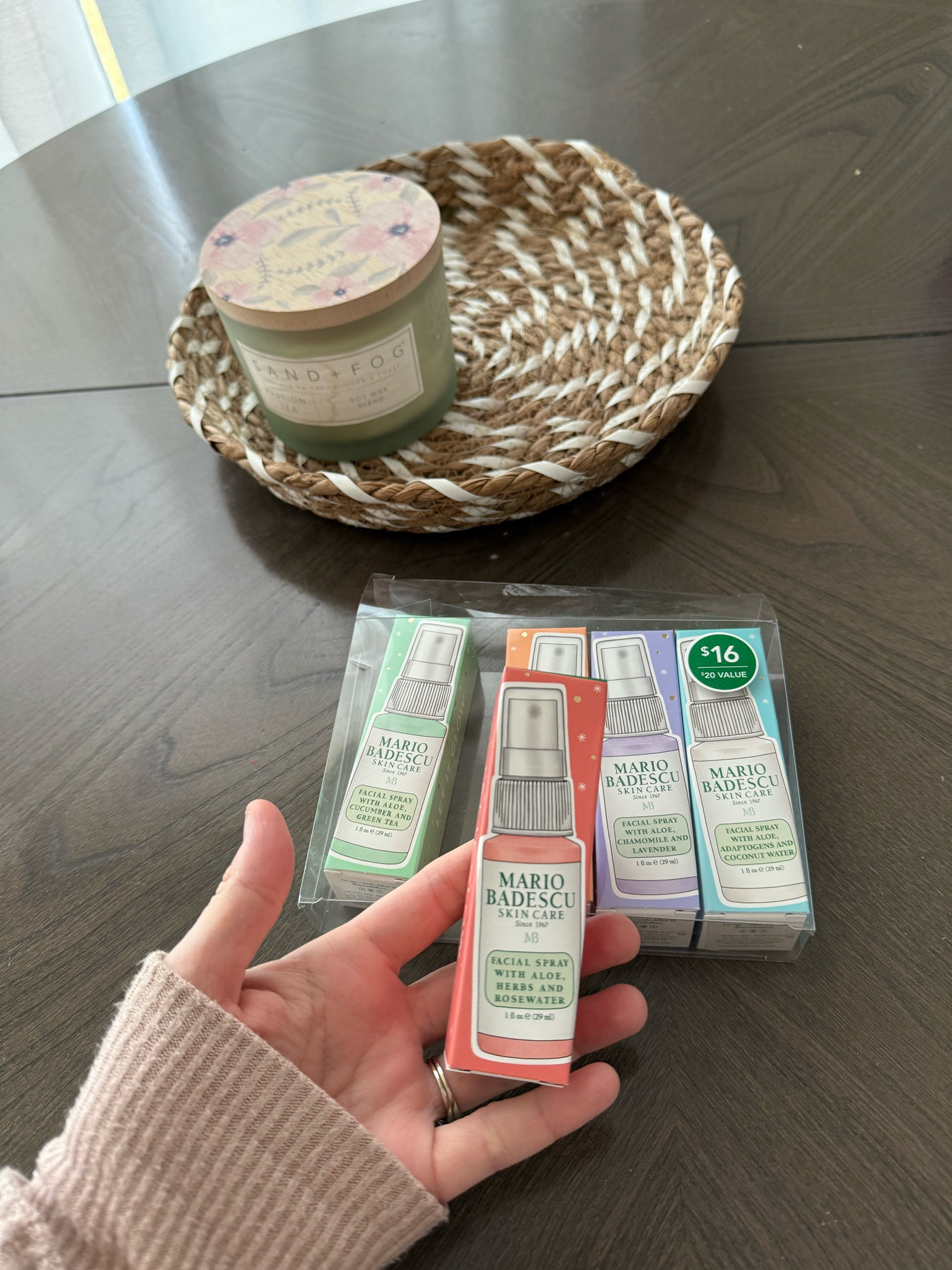 Cutest little Mario badescu gift set! It come with all 5 scents individually wrapped that would be a perfect gift or stocking stuffers! 

I got this set on sale from Ulta for $12! These are perfect to toss in your purse to spritz on any time of day for a refreshing boost!

#LTKBeauty #LTKFindsUnder50 #LTKGiftGuide