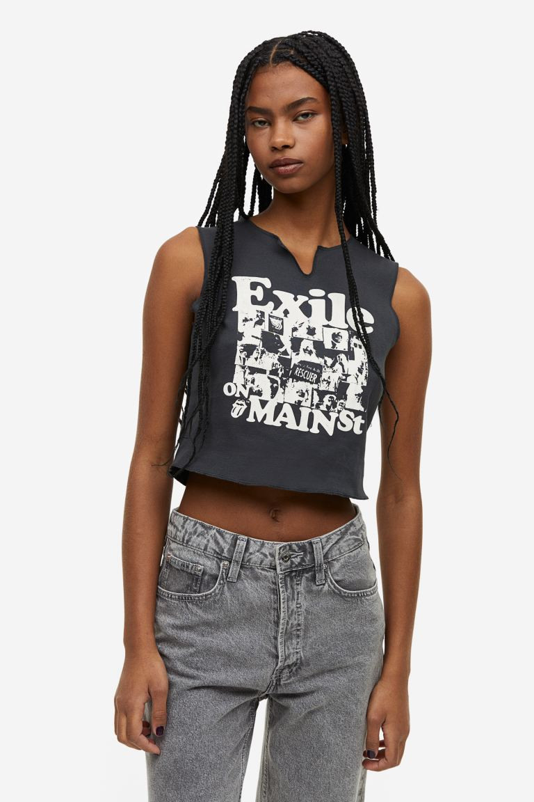 Printed Tank Top | H&M (US + CA)