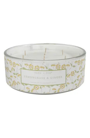 SAND AND FOG Line Wrap Scented Candle in Lemongrass N Ginger at Nordstrom Rack | Nordstrom Rack