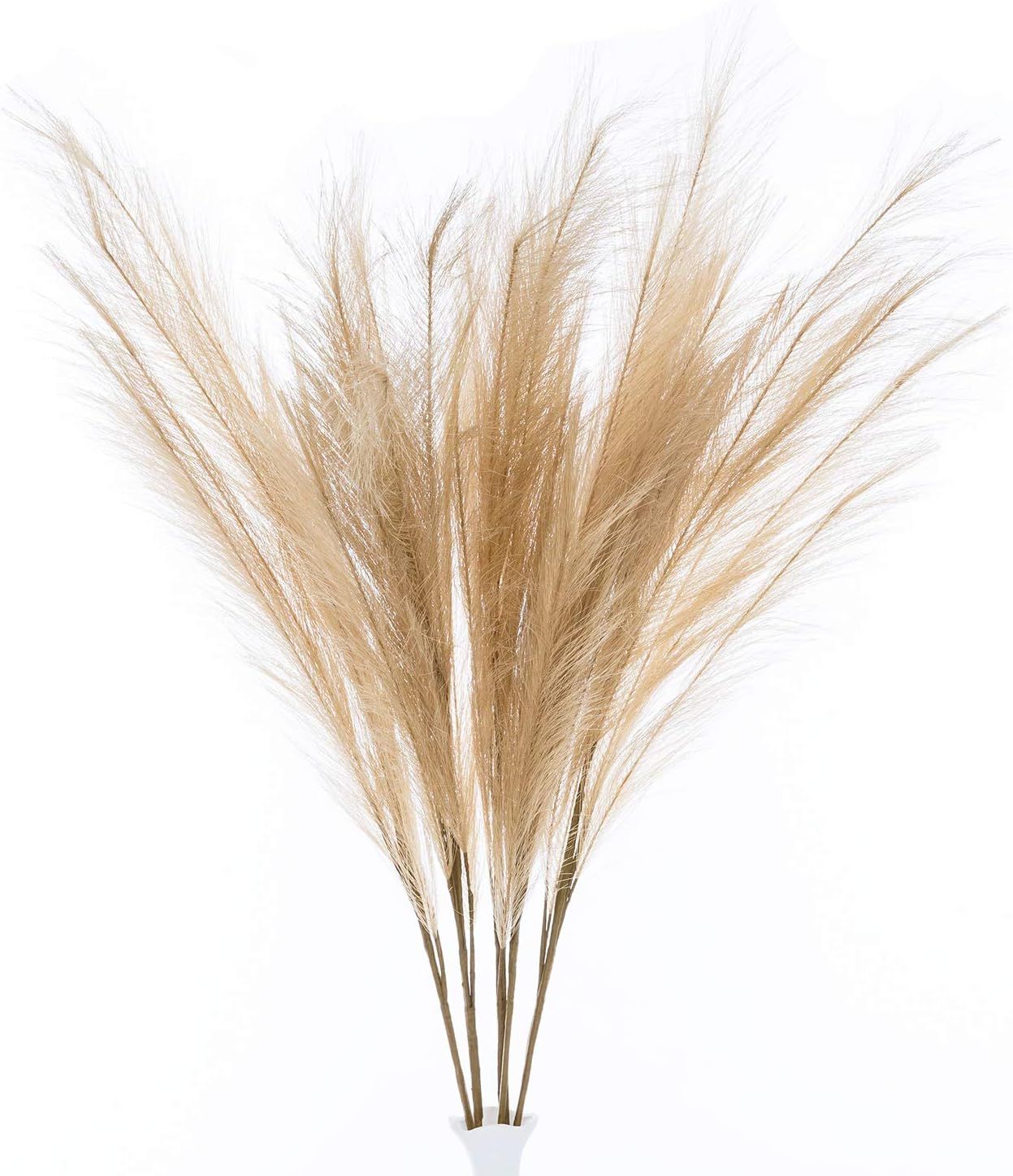 UiiziC Artificial Flowers Pampas Grass Large 35”/ 90cm Ascendant Grass Fake Flowers Grass for W... | Amazon (US)