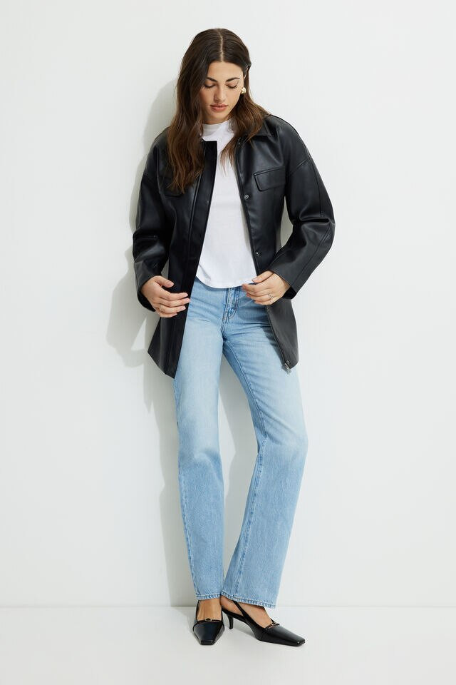 Easy Crewneck Cotton T Shirt | Dynamite Clothing