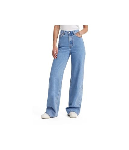 Levi's® Women's Ribcage Wide Leg Jeans, Splash Zone | Amazon (US)