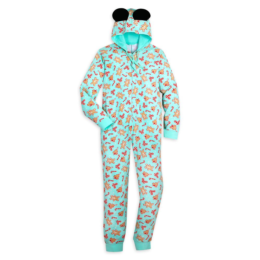 Mickey Mouse Holiday Treats Hooded Coverall for Adults | Disney Store