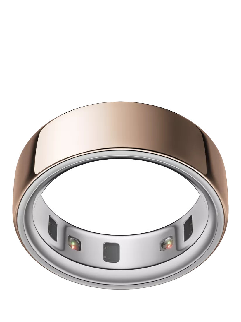 Oura Ring 4 Health & Fitness Tracker Smart Ring, Rose Gold | John Lewis (UK)