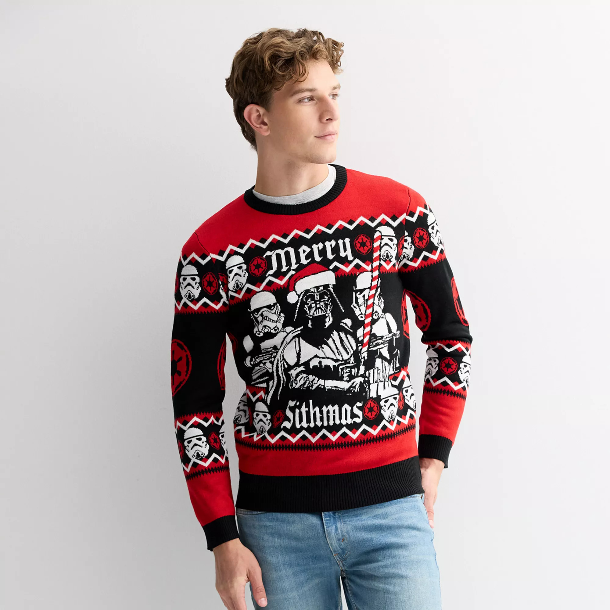Men's Star Wars Merry Sithmas Christmas Sweater | Kohl's