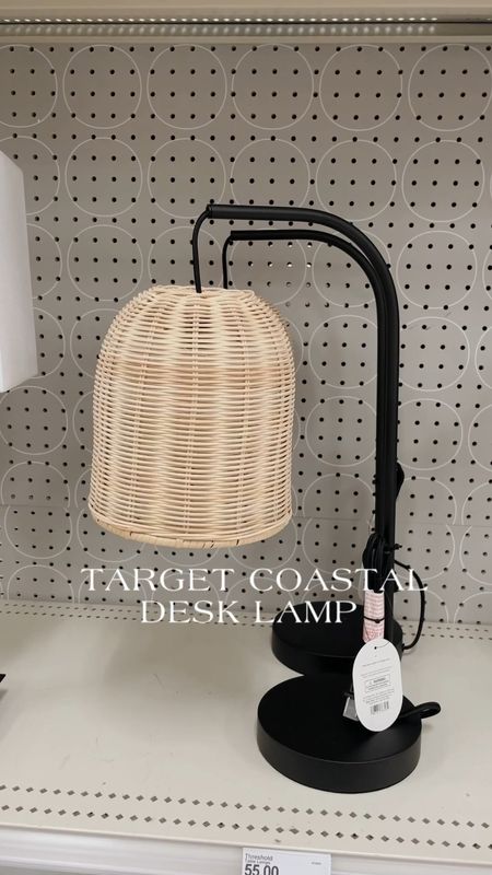 Target desk lamp / coastal home decor / target find / target home find / rattan desk lamp 

#LTKhome #LTKfindsunder100
