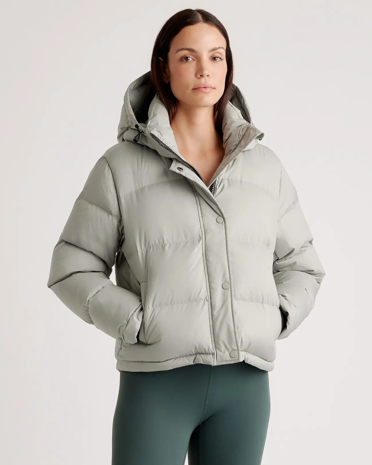 Responsible Down Cropped Puffer Jacket | Quince