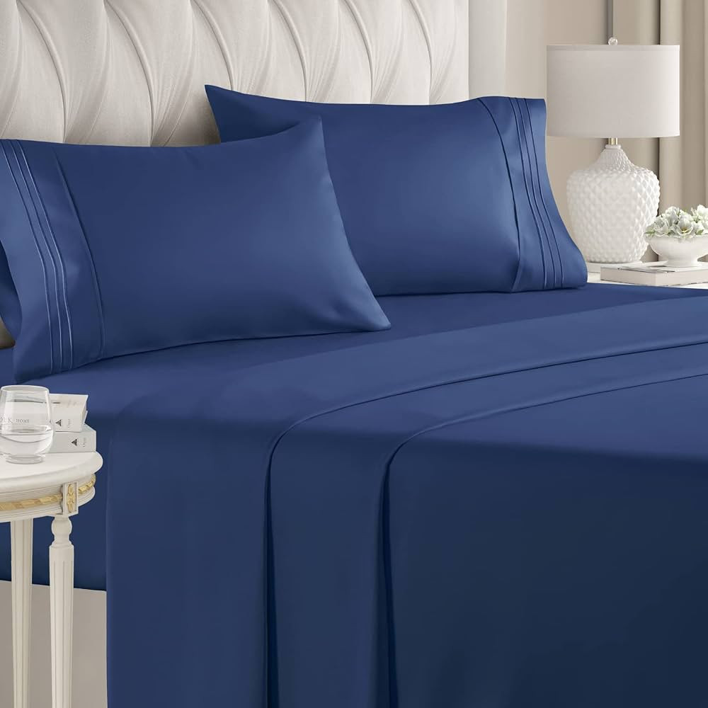 King Size Sheet Set - Breathable & Cooling - Hotel Luxury Bed Sheets - Extra Soft - Deep Pockets ... | Amazon (US)