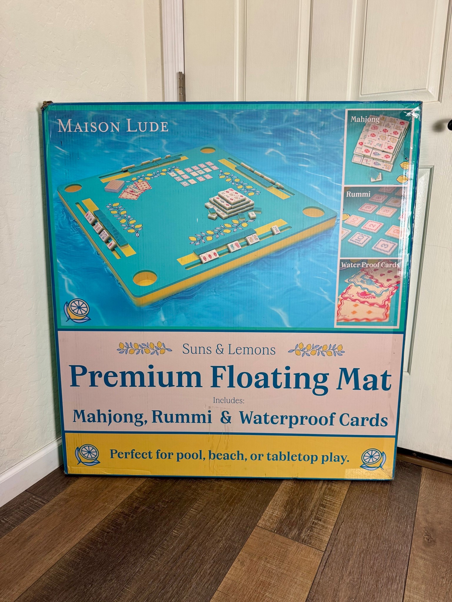 I can’t wait to play a bit of mahjong in the pool, this is perfect for summer! It can also be played as a tabletop game! 🍋🀄️ 

#LTKSeasonal #LTKHome #LTKmomlife