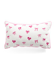 Velvet Bow Decorative Pillow | Home | Marshalls | Marshalls