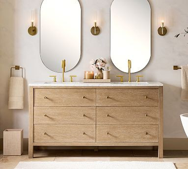 Calistoga 60" Double Sink Vanity | Pottery Barn (US)