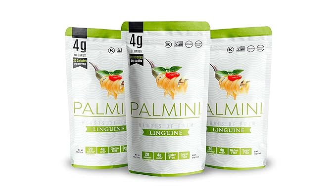 Palmini Low Carb Linguine | 4g of Carbs | As Seen On Shark Tank | Hearts of Palm Pasta (12 Ounce ... | Amazon (US)