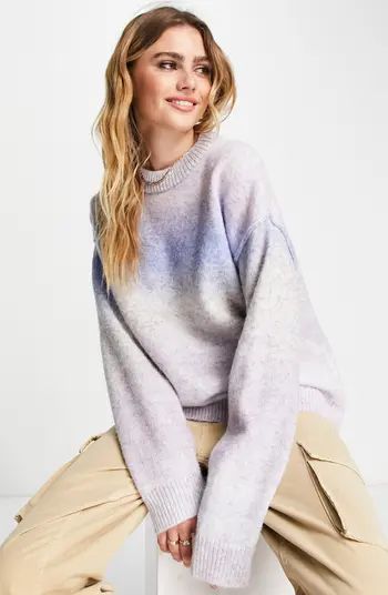 Topshop Ombré Stripe Sweater | Nordstrom | Nordstrom