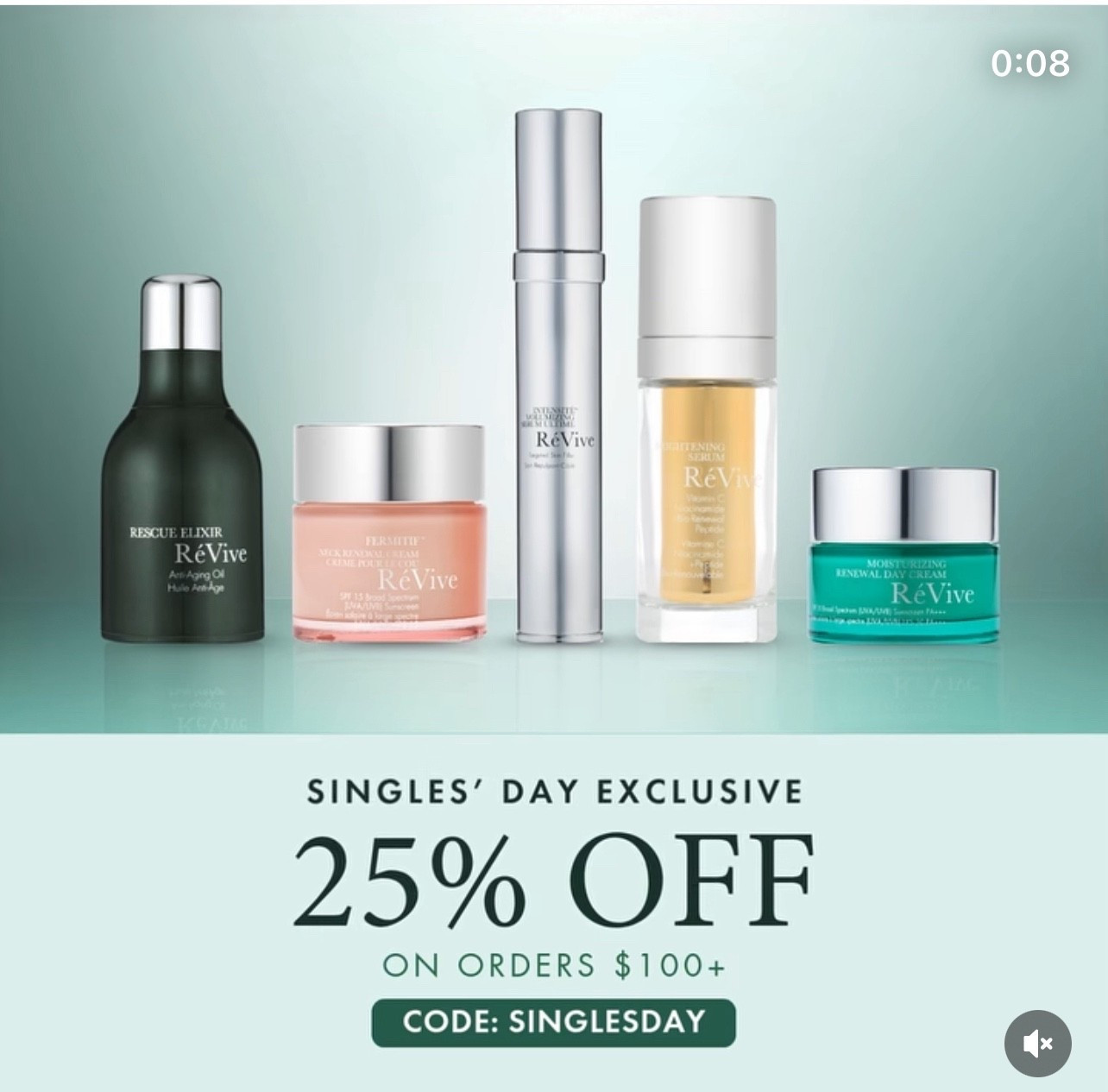 Special deal for #SinglesDay today on Revive Skincare.
Receive 25% Off Any $100+ With Code: SINGLESDAY + Two Gifts With Purchase.  These products are not inexpensive, but they do work for anti-aging. I have used the Rescue Elixir / Anti-Aging Oil with good results.  bit.ly/3WMqeJh @reviveskincare


#LTKBeauty #LTKSaleAlert