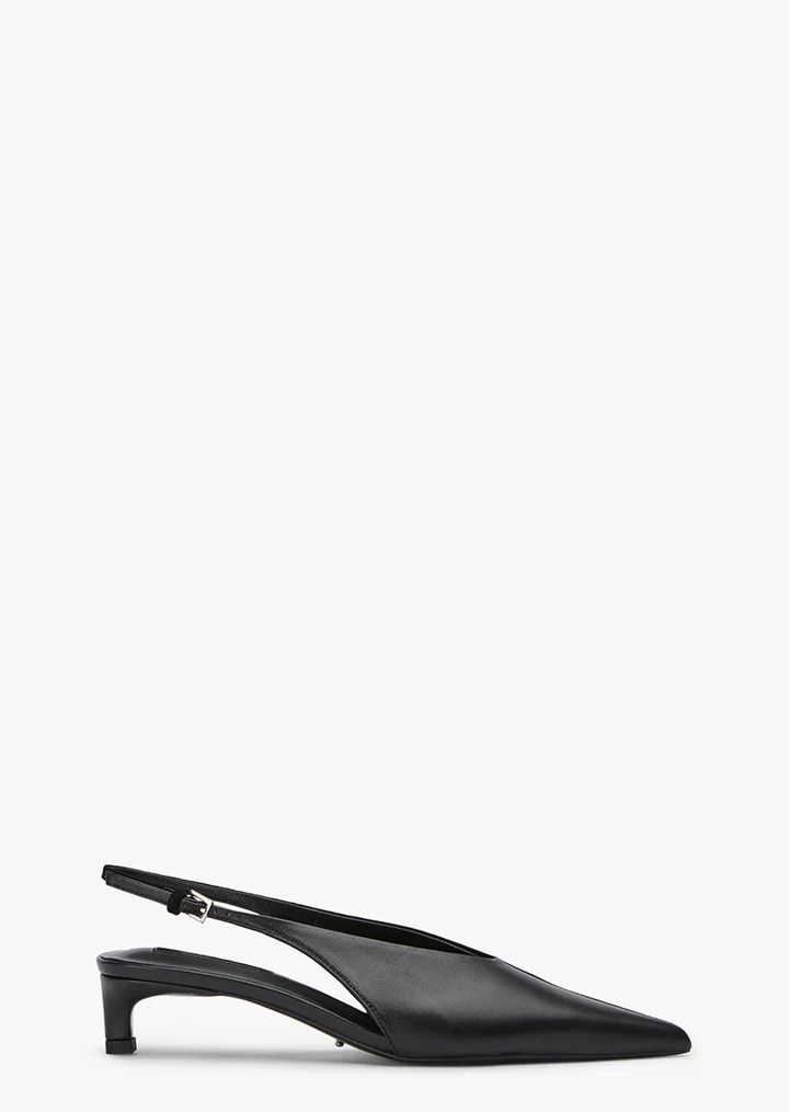 Calli Black Nappa/Black Suede Heels | Heels | Tony Bianco | Tony Bianco (Australia & New Zealand)