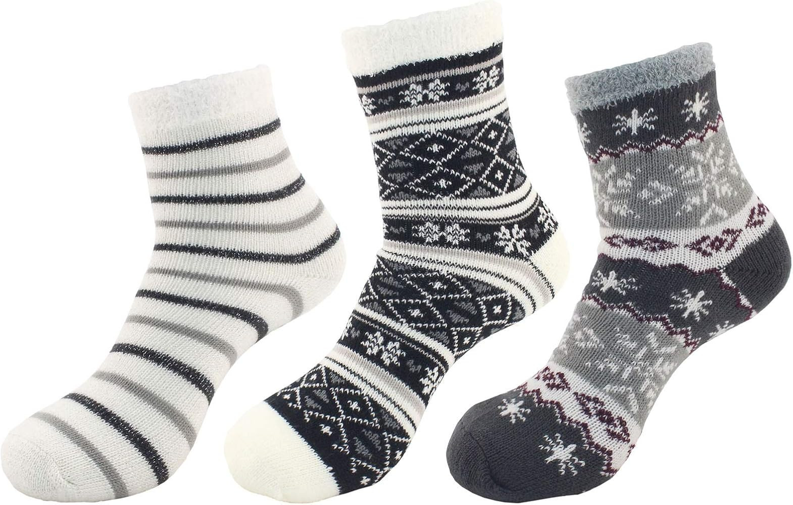 Women's Super Soft Warm Cozy Fuzzy Socks Assortments | Amazon (US)