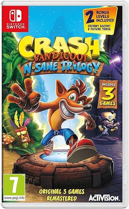 Crash Bandicoot N. Sane Trilogy (Nintendo Switch) | Amazon (US)