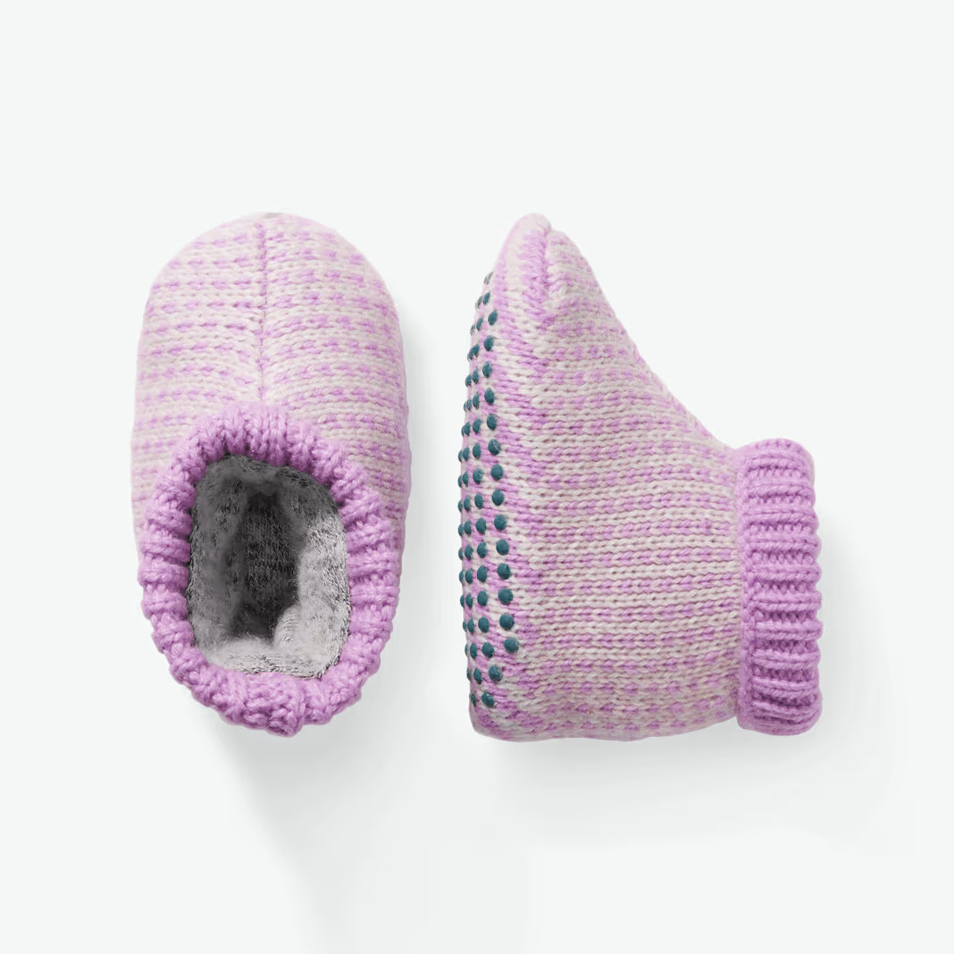 Baby Gripper Slipper Birdseye - Double Cushion | Bombas