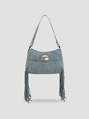 Buckle and Fringe Satchel Bag | Wrangler
