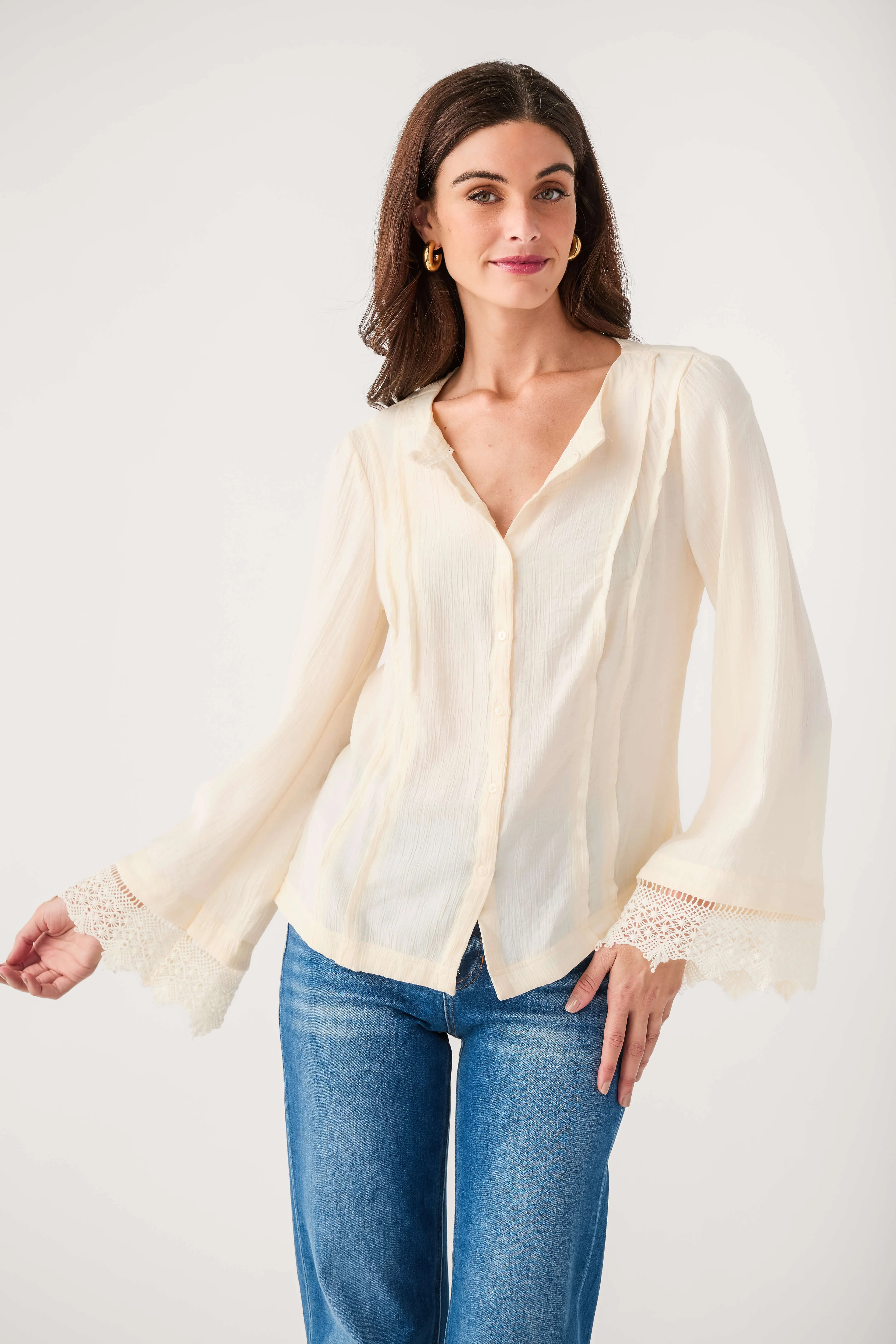 Free People Donni Blouse | Social Threads