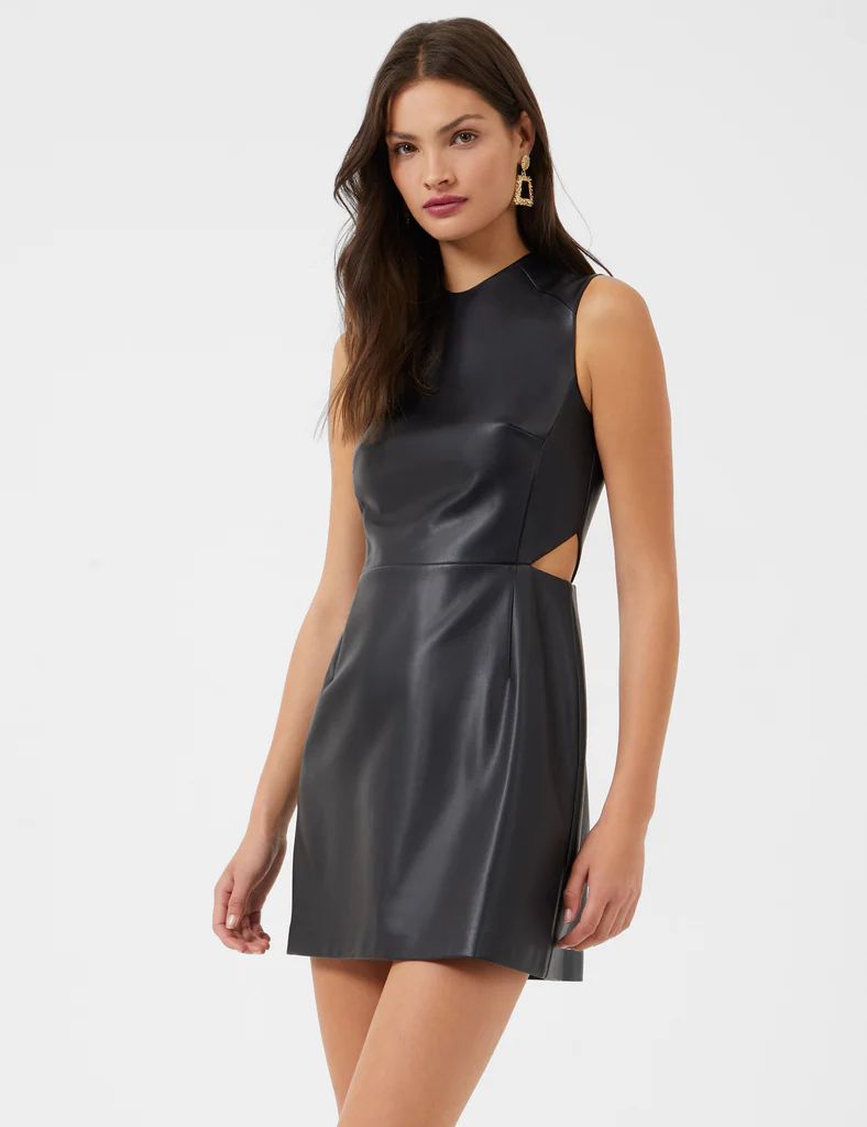 Crolenda PU Cut Out Dress | French Connection (US)