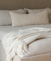 Alpaca Basketweave Throw | Jenni Kayne